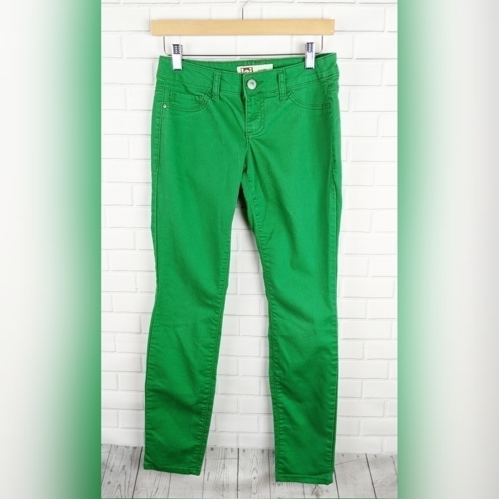 Lei Ashley low-rise Skinny Green Jeans Jeggings Women's 3‎ Regular